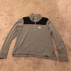 PINK quarter zip up